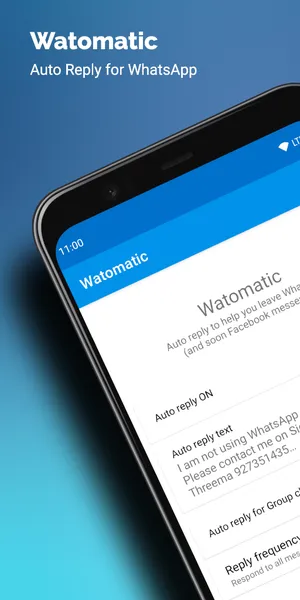 Watomatic  Auto Reply For WhatsApp